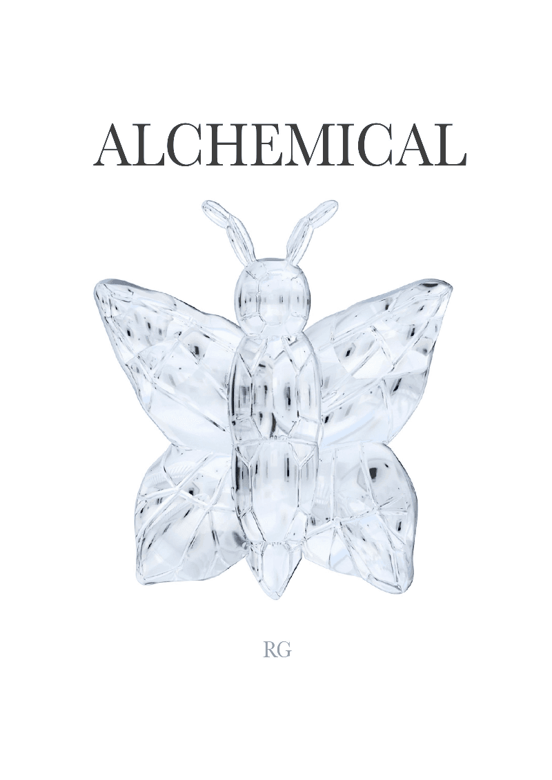 Alchemical book cover