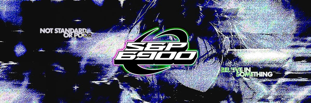 SPX6900 × LilMissPonzi glitch banner